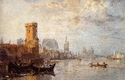 J.M.W. Turner View of Cologne on the Rhine oil painting on canvas